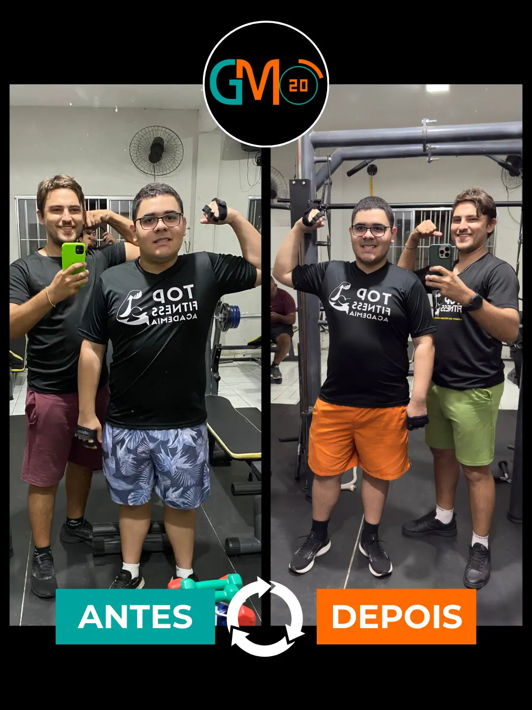 Com meus alunos
