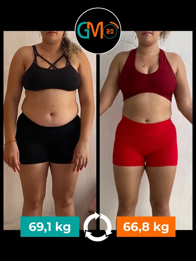 antes e depois gm20